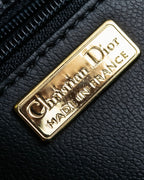 "Christian Dior" Metal parts design leather shoulder bag