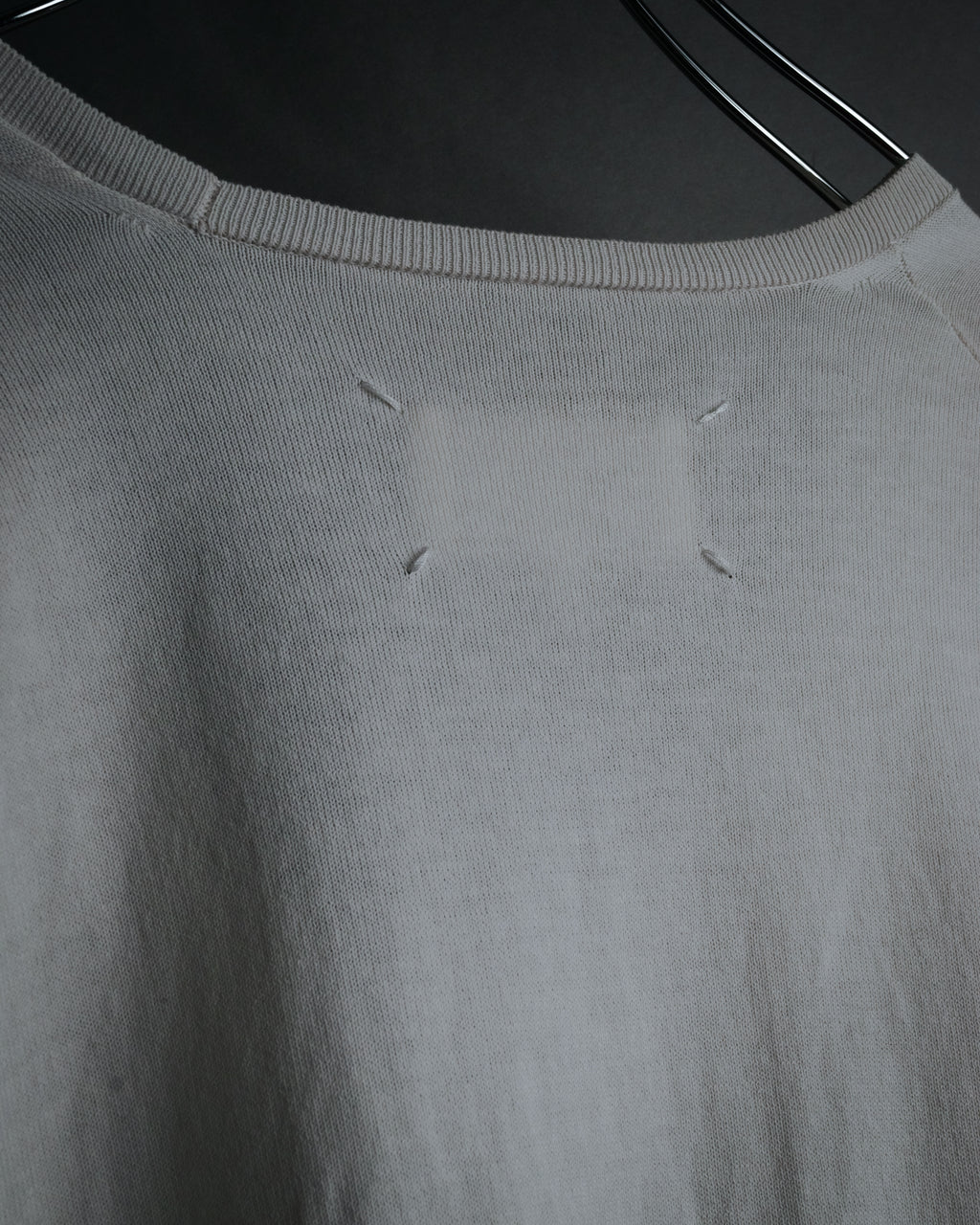 "Maison Martin Margiela" 2014 asymmetrical cotton knit cardigan