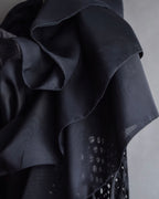 "NOKO OHNO" Layered organza frill embroidered dress