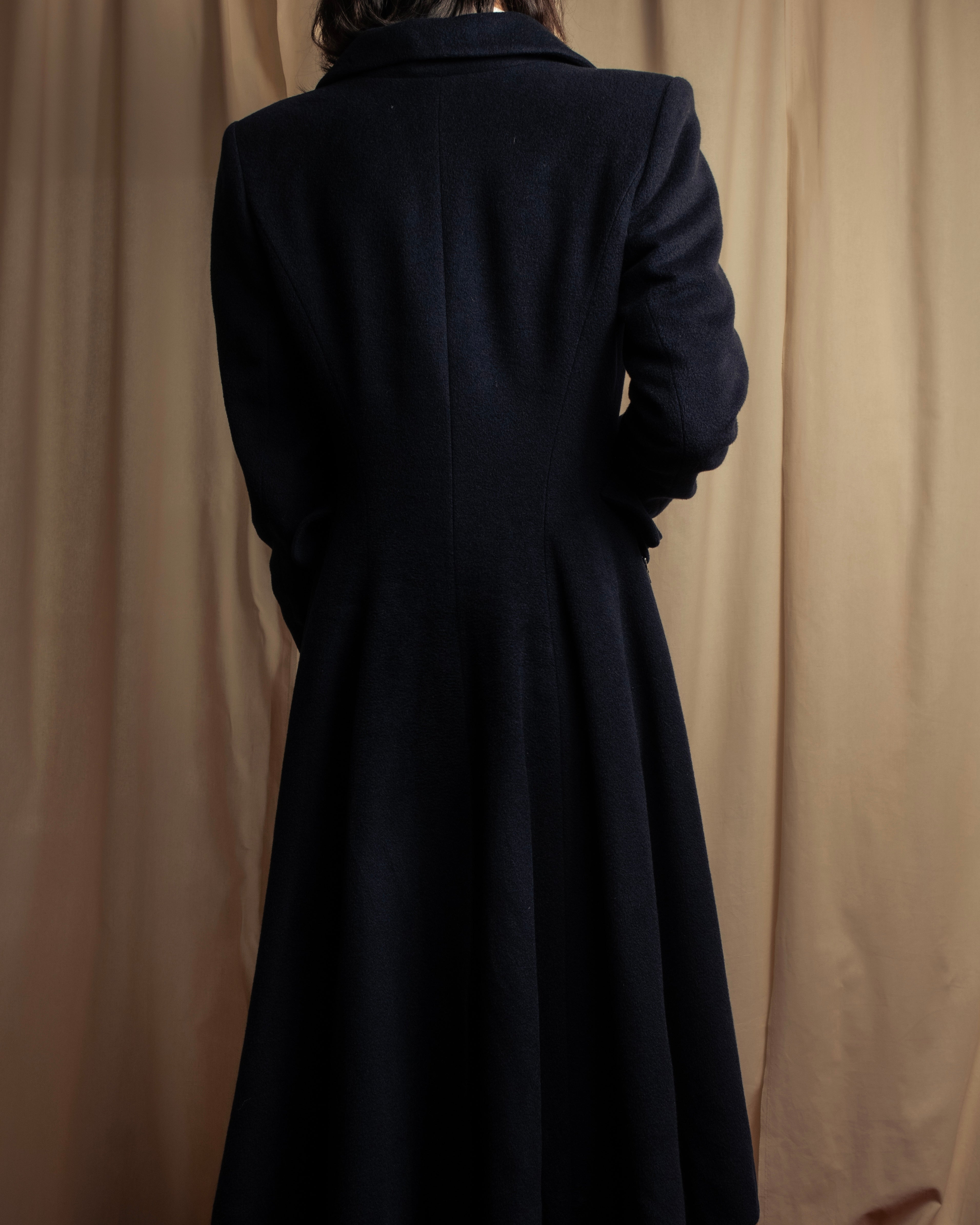-SPECIAL- "HERMÈS Paris" 1978–1981 Atelier Prêt-à-Porter Cashmere Coat