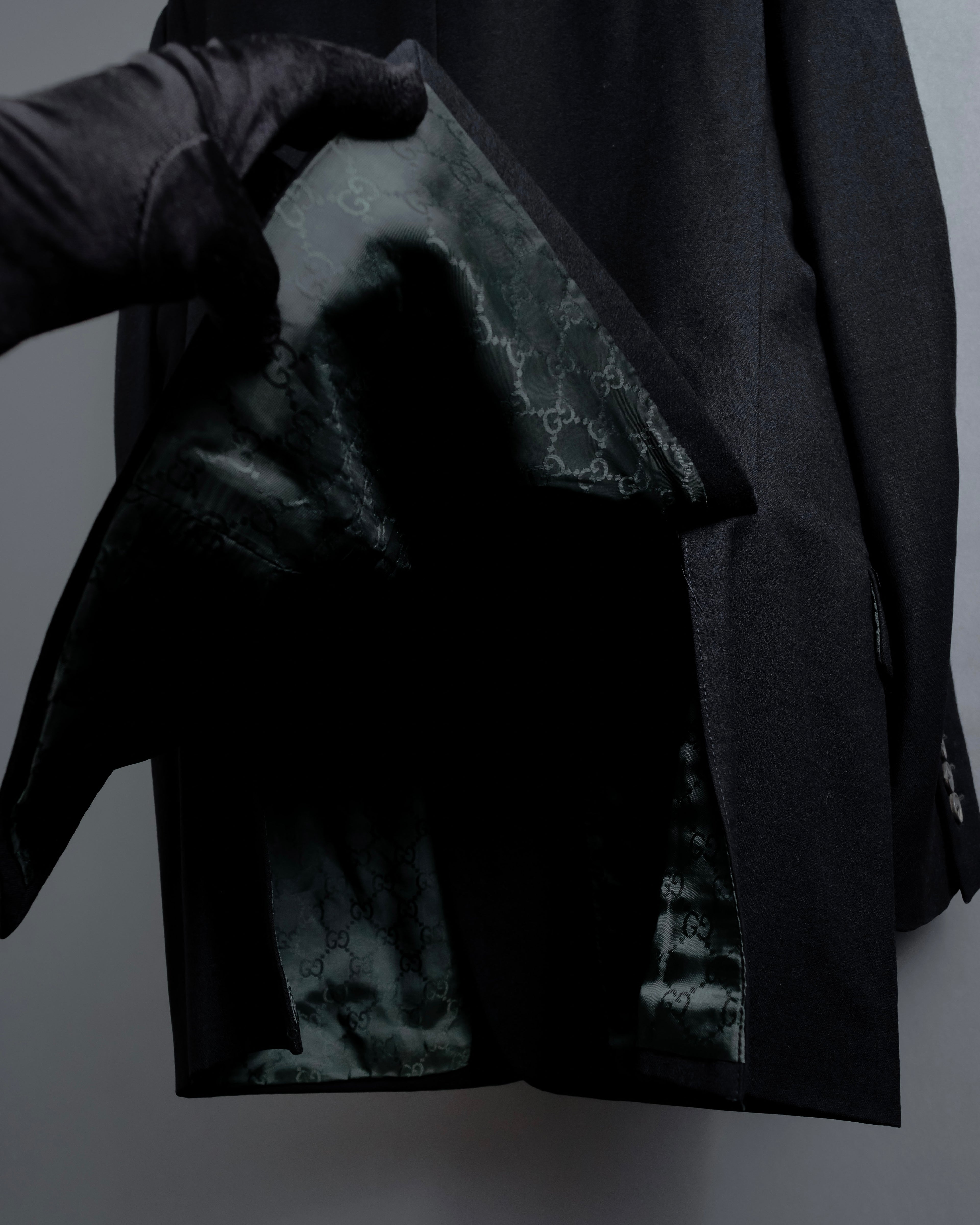 "GUCCI" 90's Tom Ford period classical tailored jacket