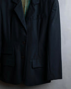 "JEAN PAUL GAULTIER FEMME" Beautiful shaped wool tailored jacket