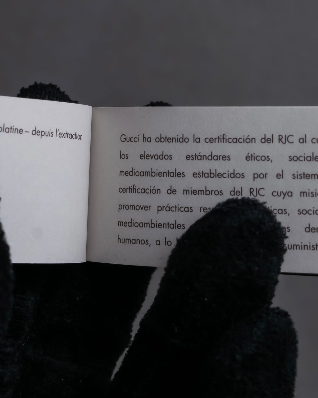 "GUCCI" Link to Love collection silver necklace