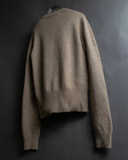 "MARNI" Logo shaggy design oversized knit