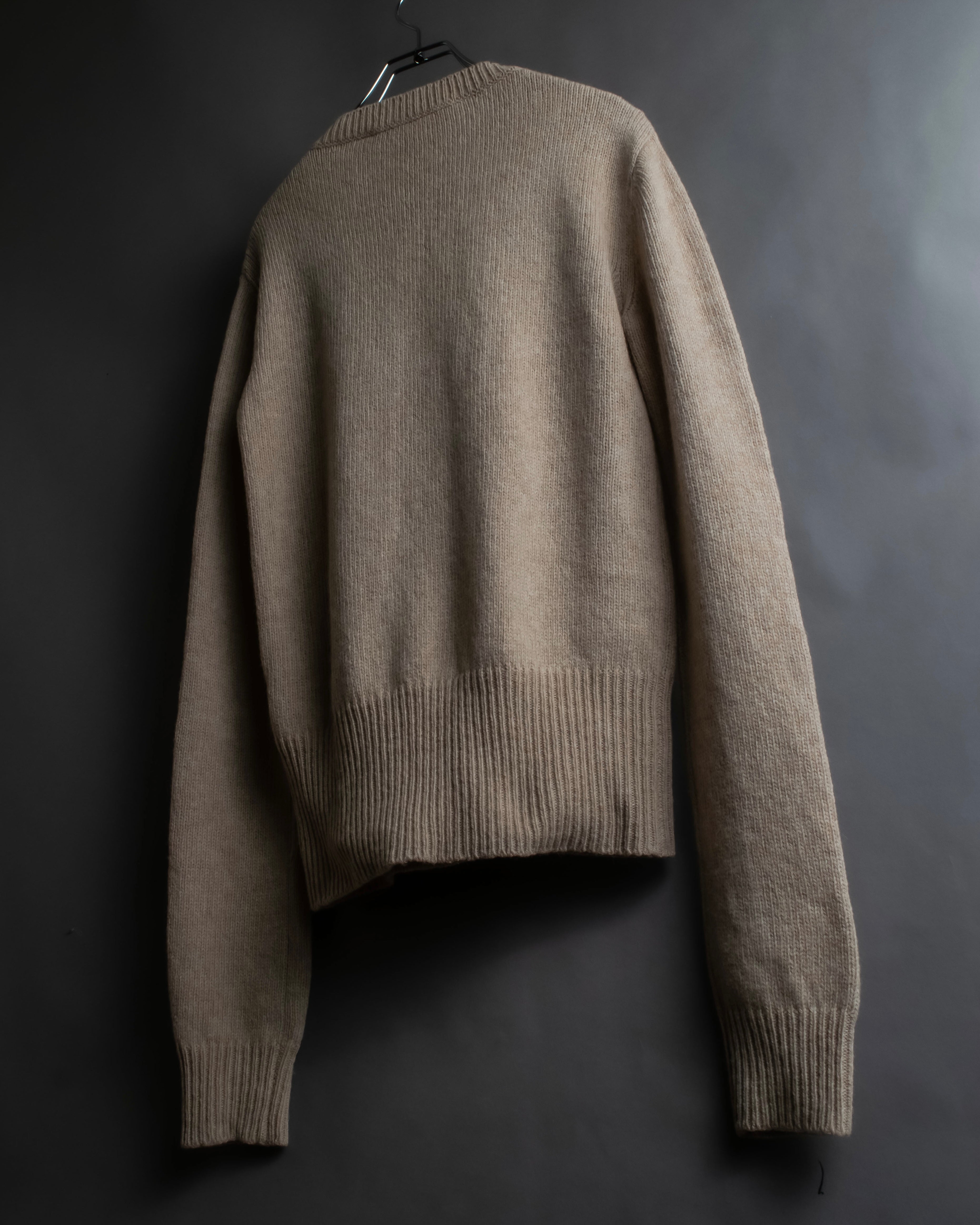 "MARNI" Logo shaggy design oversized knit