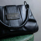 "GUCCI" Horizontal shape metal fittings design leather one shoulder bag