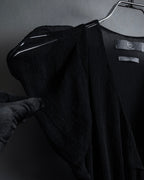 "MCQ Alexander McQueen" 06-10's Puffed sleeve gathered georgette long dress