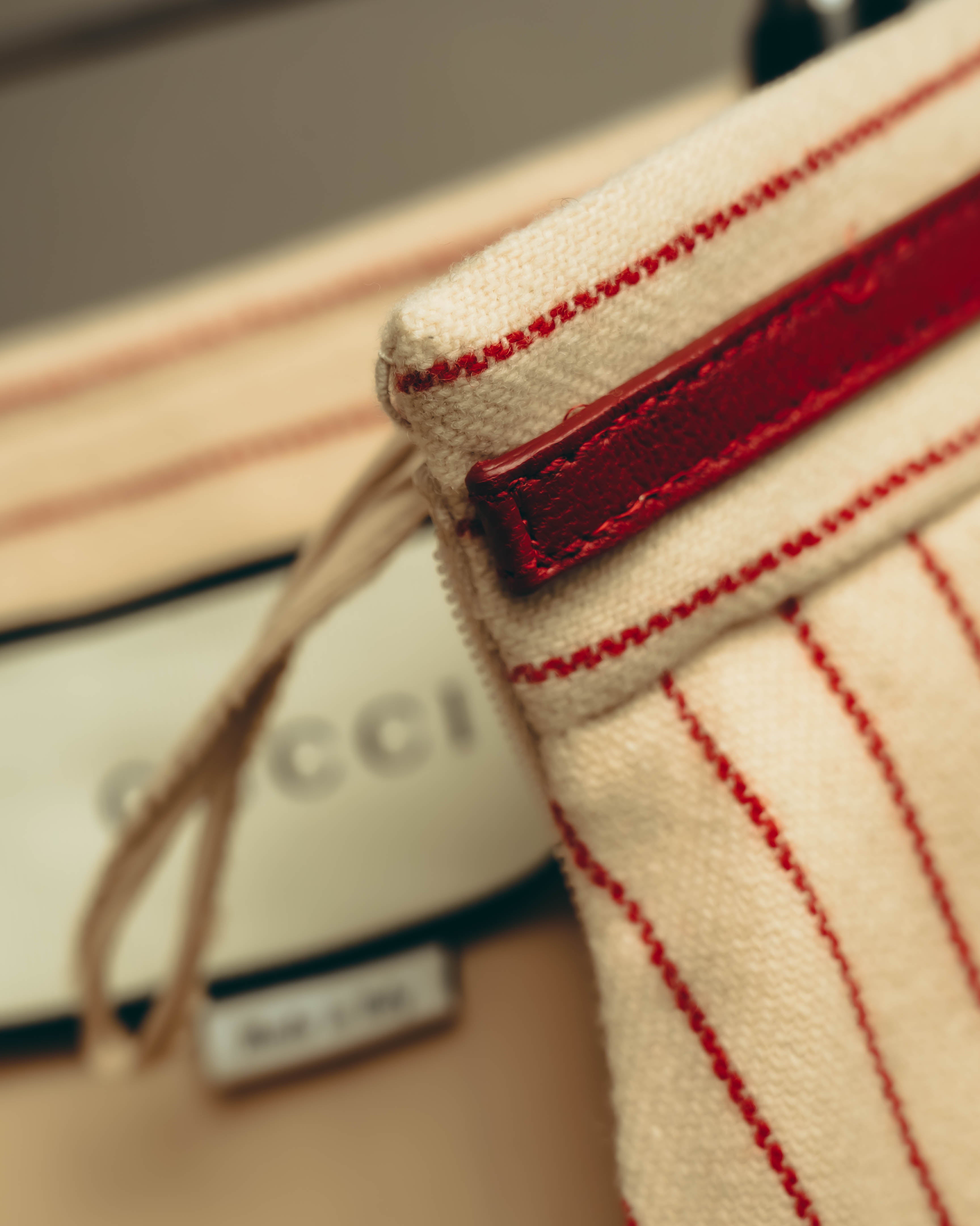 -SPECIAL- “GUCCI” 2015-2022 vintage inspired horsebit striped wool skirt