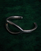 “PHILIPPE AUDIBERT” 2010’s Sculptural openwork cuff bangle