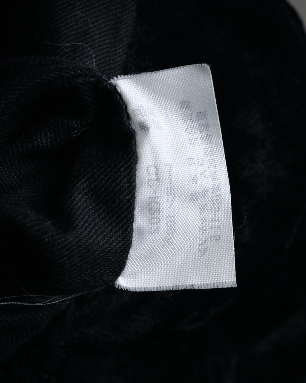 “COMME des GARÇONS” 2005 AW Velvet lace circle handle bag