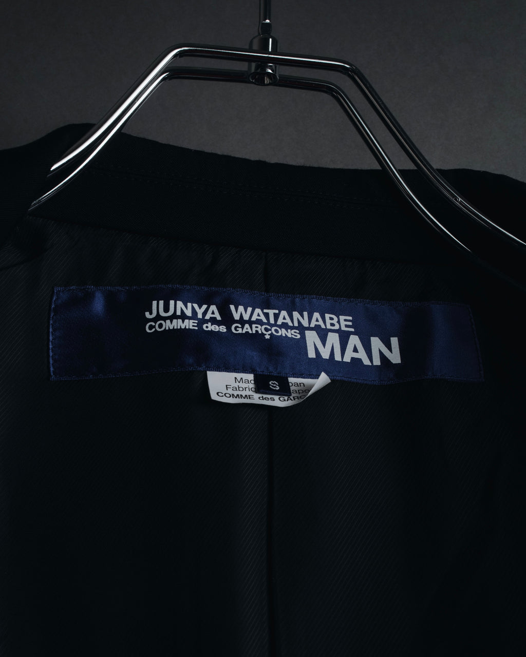 –SPECIAL– "JUNYA WATANABE COMME des GARÇONS MAN" 2015AW mohair blend satin shawl lapels jacket