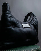 "MAISON MARGIELA" Glam Slam black one shoulder bag