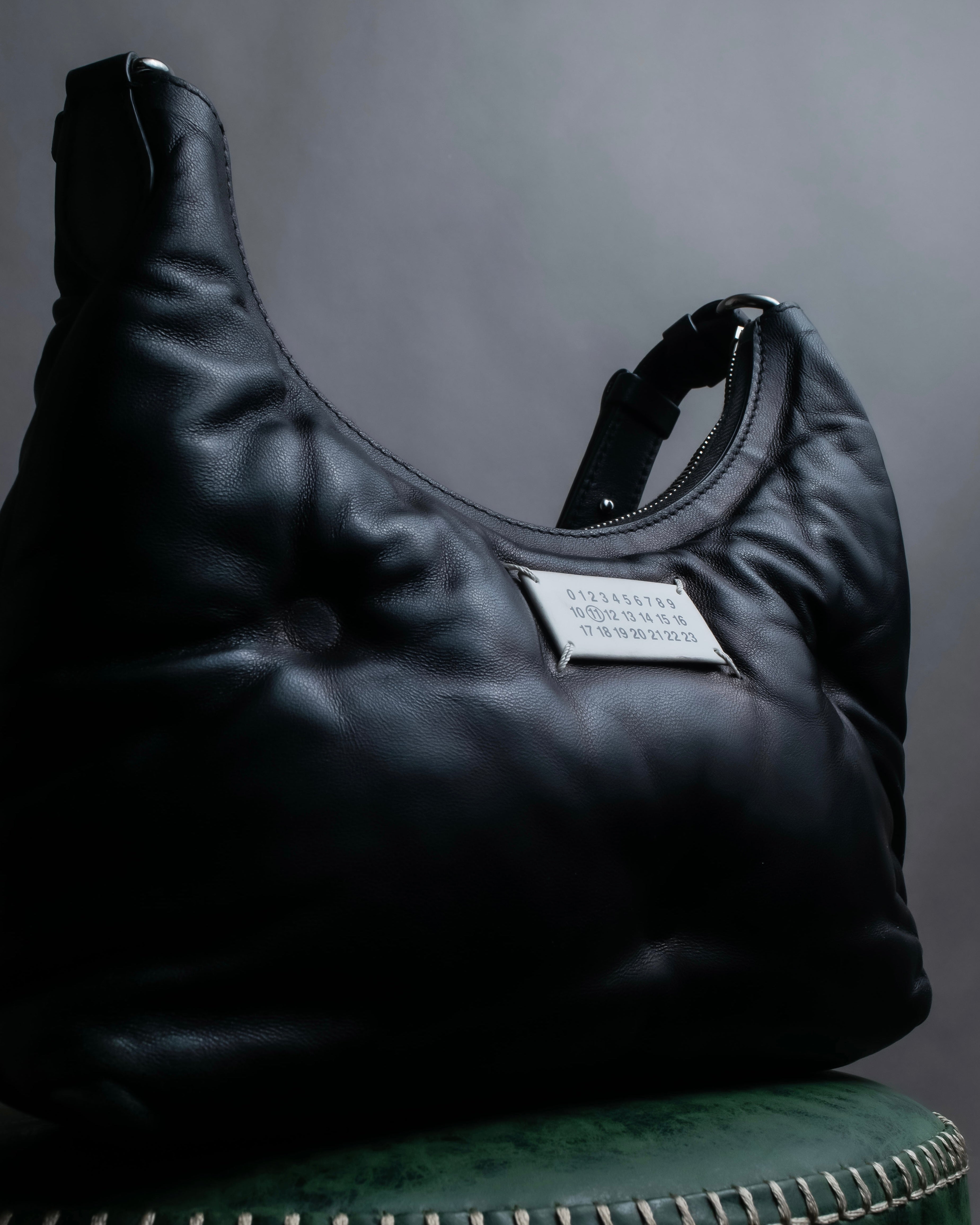 "MAISON MARGIELA" Glam Slam black one shoulder bag