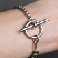 "HERMES" Chaine d'Ancre punk series silver 925 bracelet