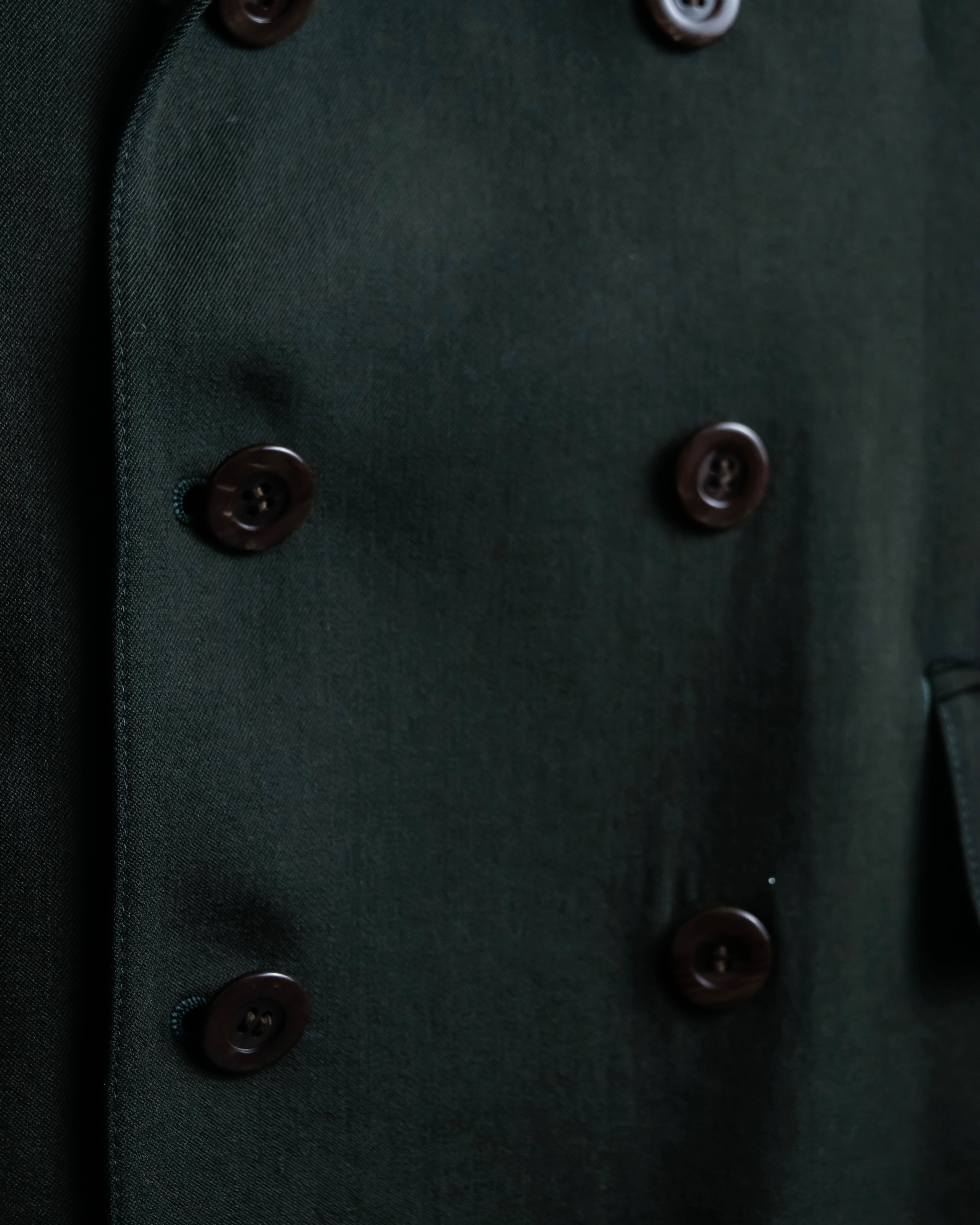 “Jean Paul Gautier” Patterned lining 8B double jacket set up