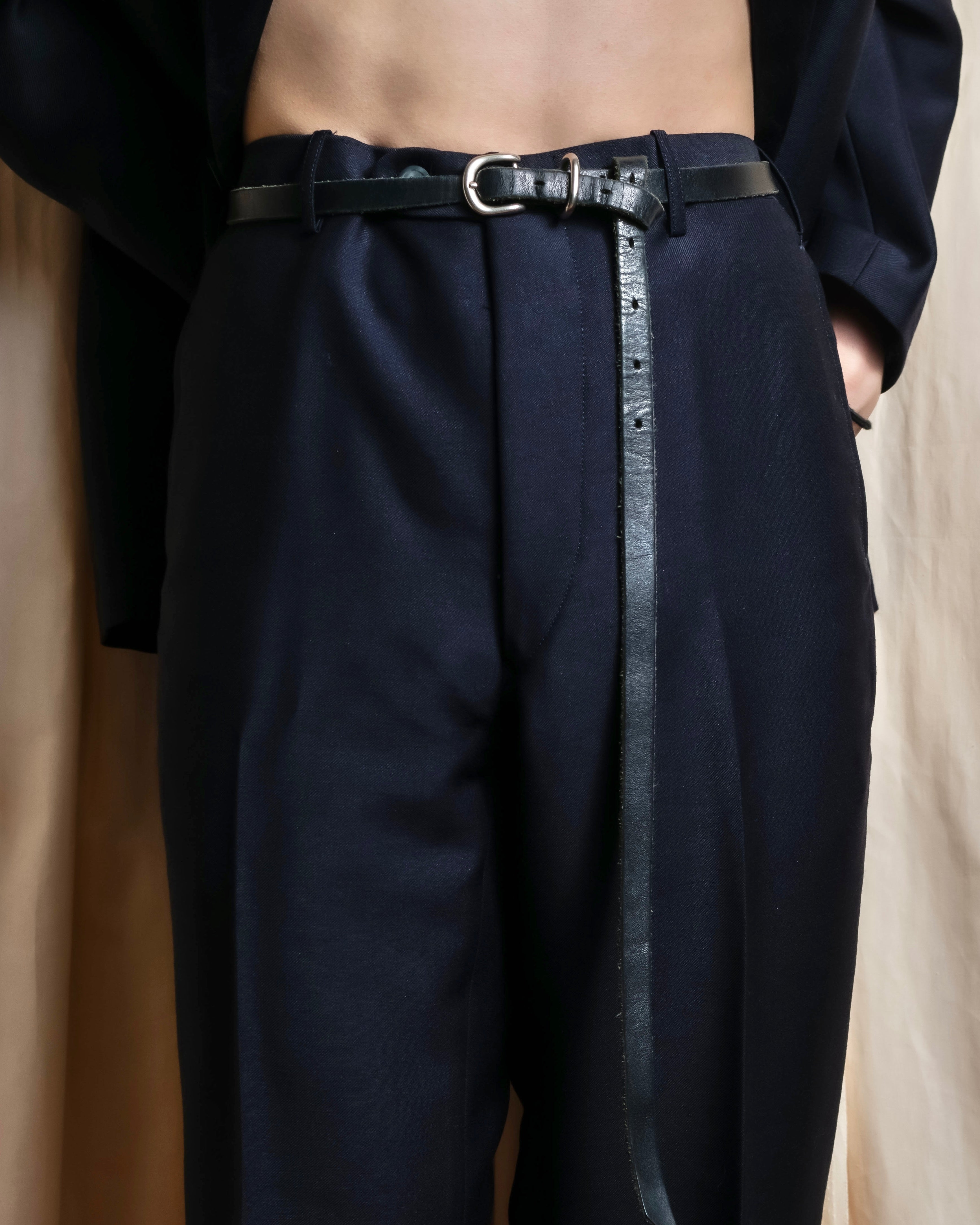 "CHRISTIAN DIOR MONSIEUR" Satin switching design tuxedo dress set up