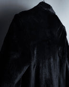 -SPECIAL- "Salvatore Ferragamo"
90's-00's A neat silhouette 100% lapin fur coat