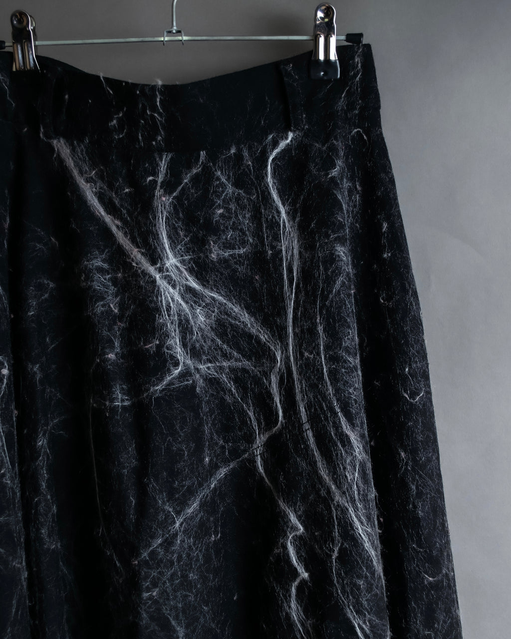 "Alviero Martini" Brushed marble pattern flared skirt