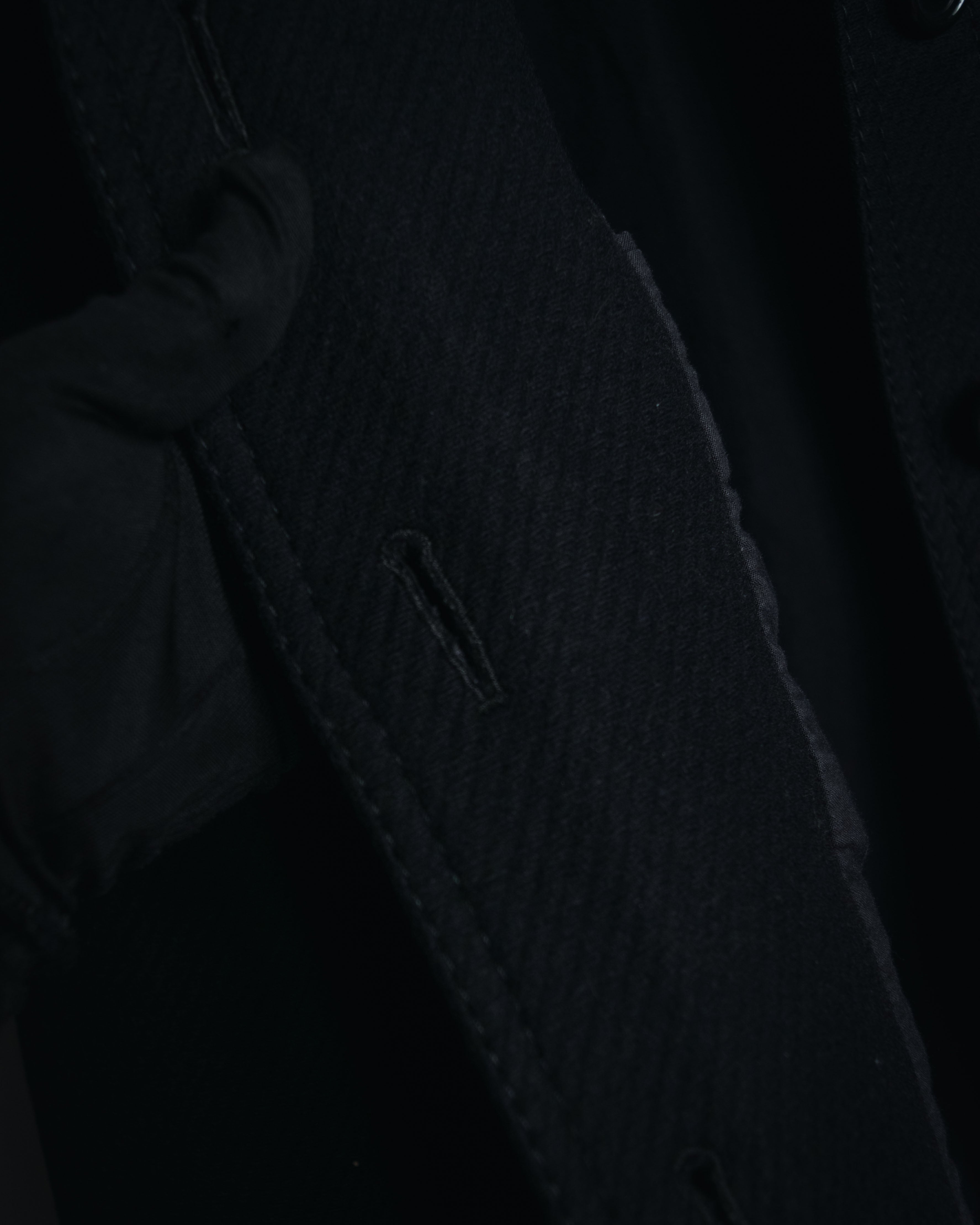 –SPECIAL– "Martin Margiela" 00’s rib knit collar wool cashmere jacket