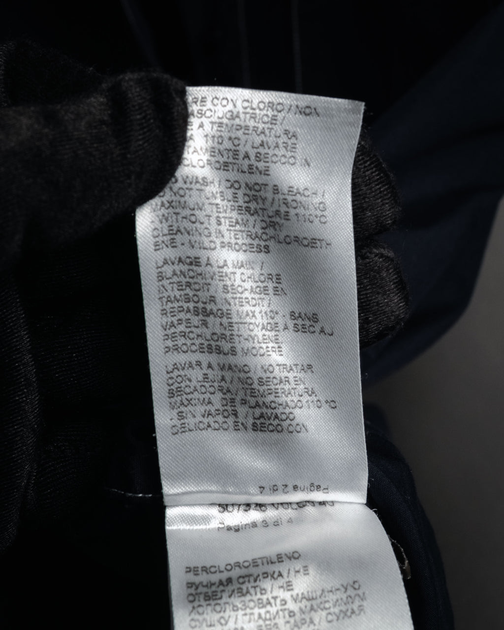 “BOTTEGA VENETA” 2010’s contrast stitch uniform cotton shirt