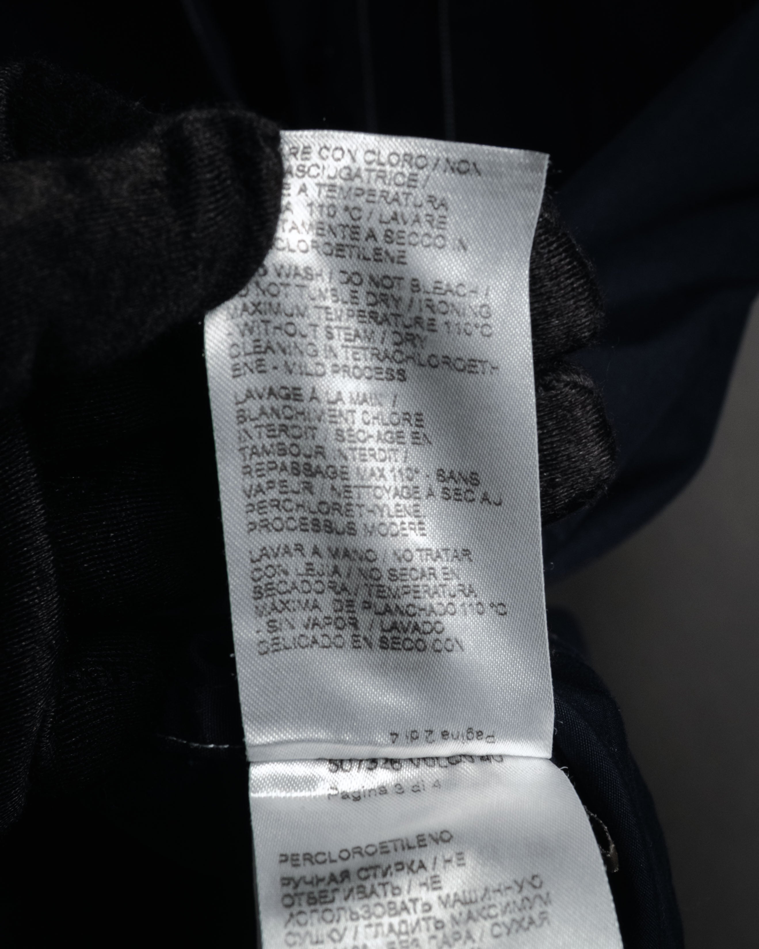 “BOTTEGA VENETA” 2010’s contrast stitch uniform cotton shirt