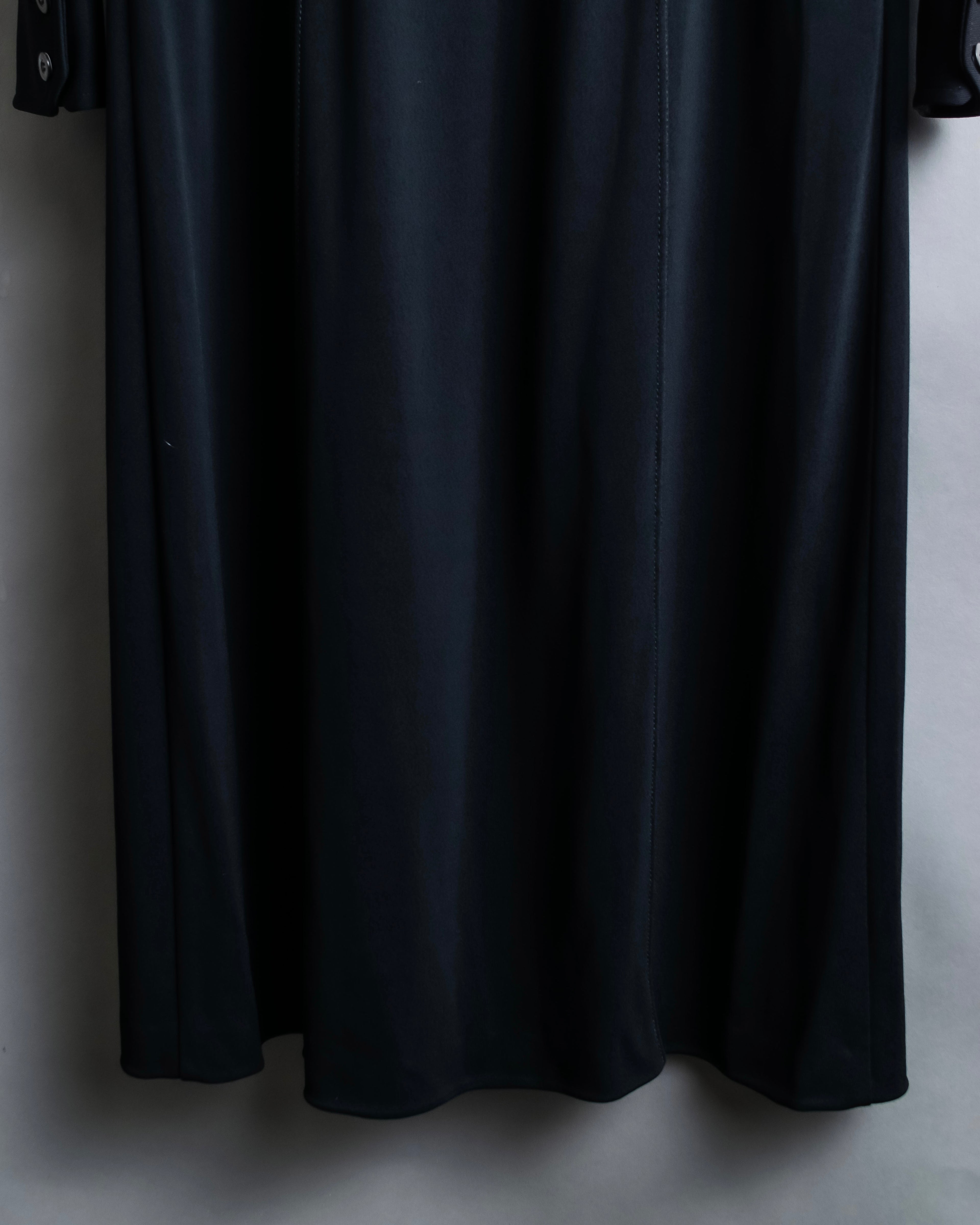 "GUCCI" Drawstring design pintuck long shirt