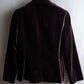 "BALENCIAGA" Velvet beautiful shaped tailored jacket