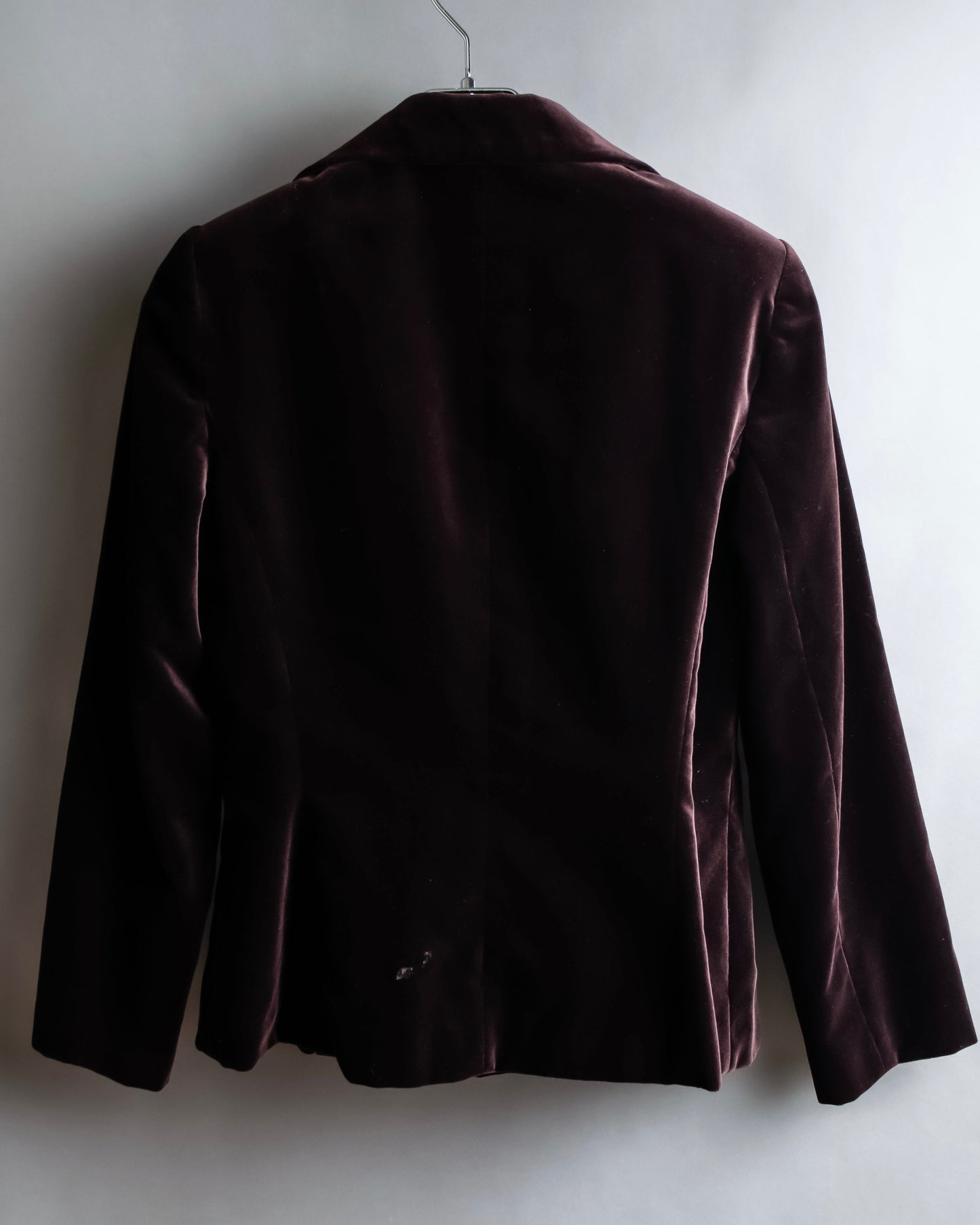 "BALENCIAGA" Velvet beautiful shaped tailored jacket