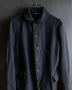 "COMME des GARCONS COMME des GARCONS" Stitchwork placket cut line coat