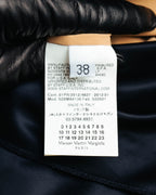 -SPECIAL– “Maison Martin Margiela” 12SS Draped satin maxi skirt