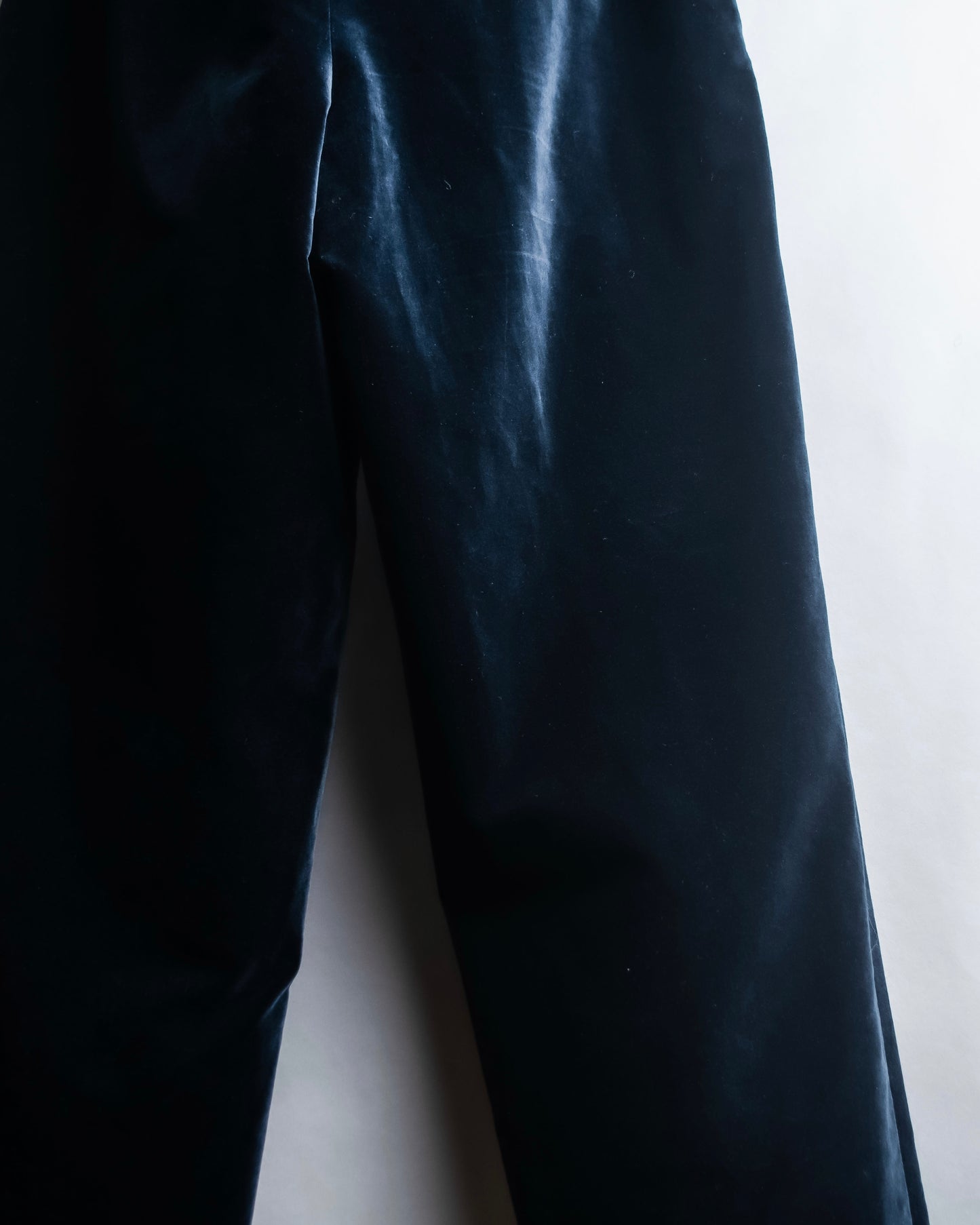 "DRIES VAN NOTTEN" Beautiful velvet straight line slacks