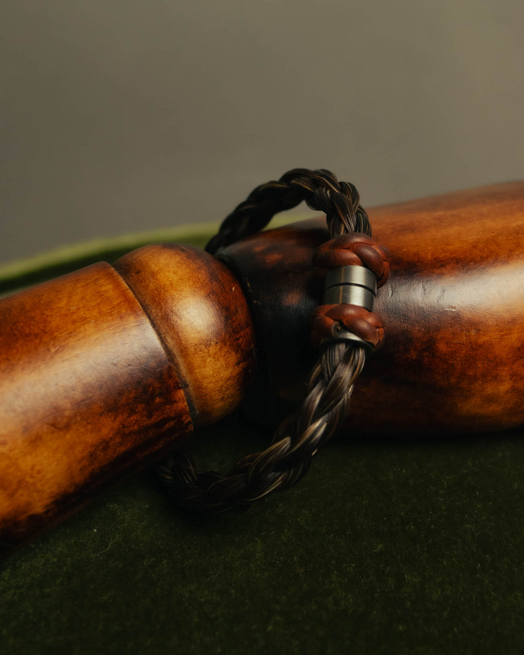 “HERMÈS” 00’s-10’s Crin de cheval horsehair bracelet