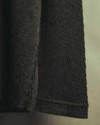 “HERMÈS” 00’s-10’s Cashmere silk ribbed V-neck cardigan