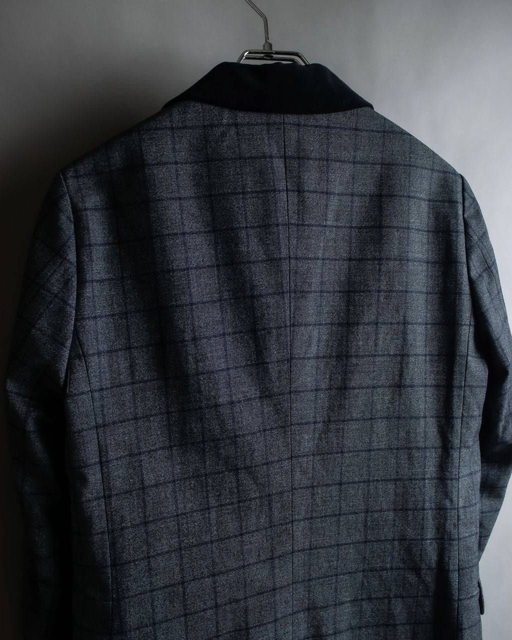 "JOHNBULL" Velvet collar design chesterfield coat