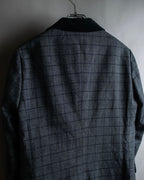 "JOHNBULL" Velvet collar design chesterfield coat