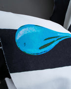 "RAF SIMONS" 14ss Neoprene graphic sleeveless T-shirt