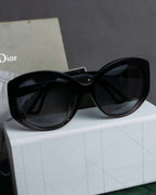 "Christian Dior" Cat eye frame black acetate sunglasses