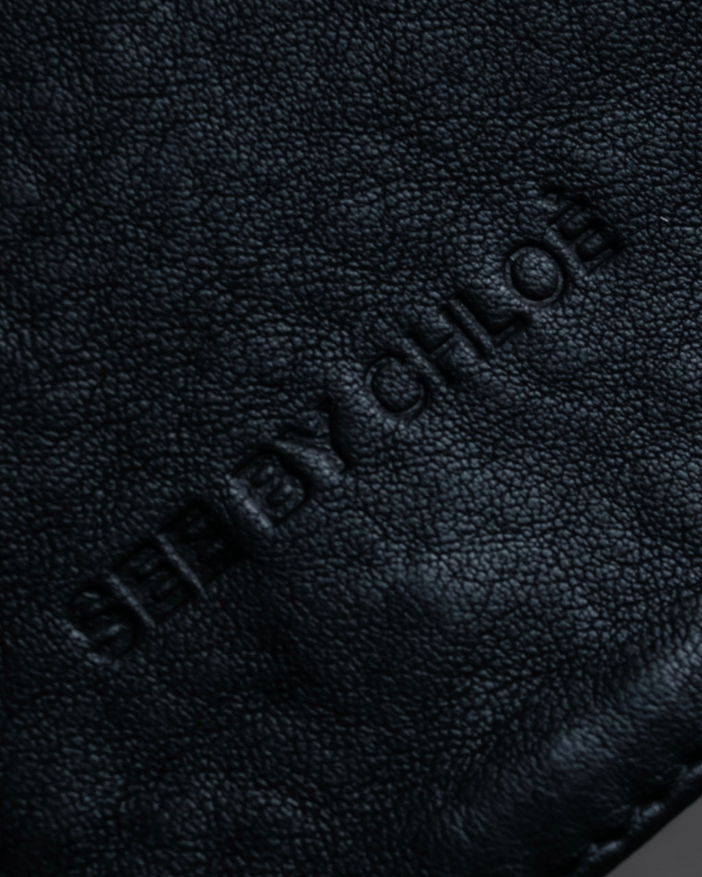 "SEE BY CHLOE" Braided shoulder design leather bag