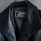 "GIANNI VERSACE COUTURE" Sheep skin oversized triangle colour jacket