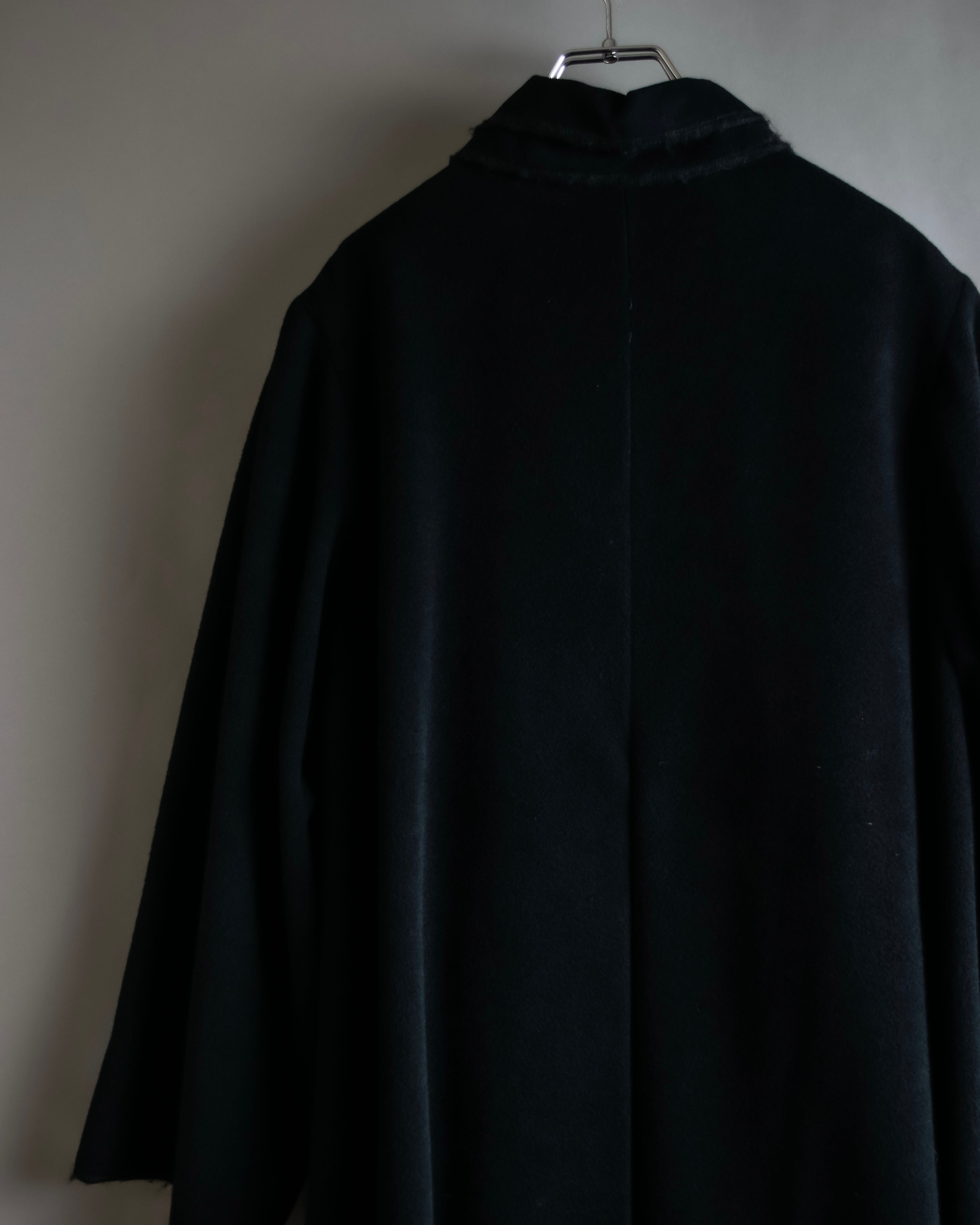 "FENDI" 00'sDouble collar design flared silhouette coat