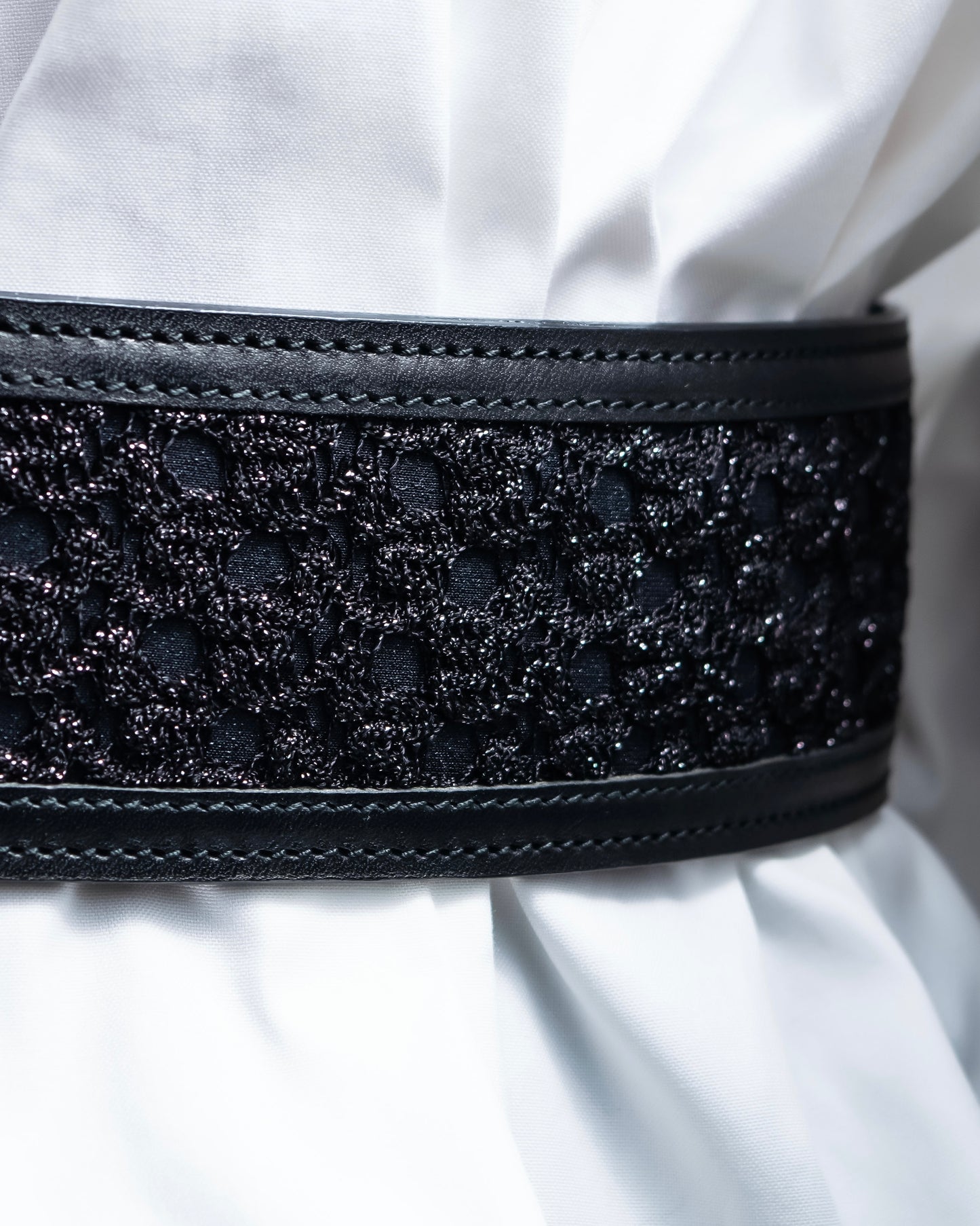 “Missoni” Bijou designed wide waist belt