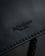 –SPECIAL– “YVES SAINT LAURENT”
2000’s Folk cutwork leather shoulder bag