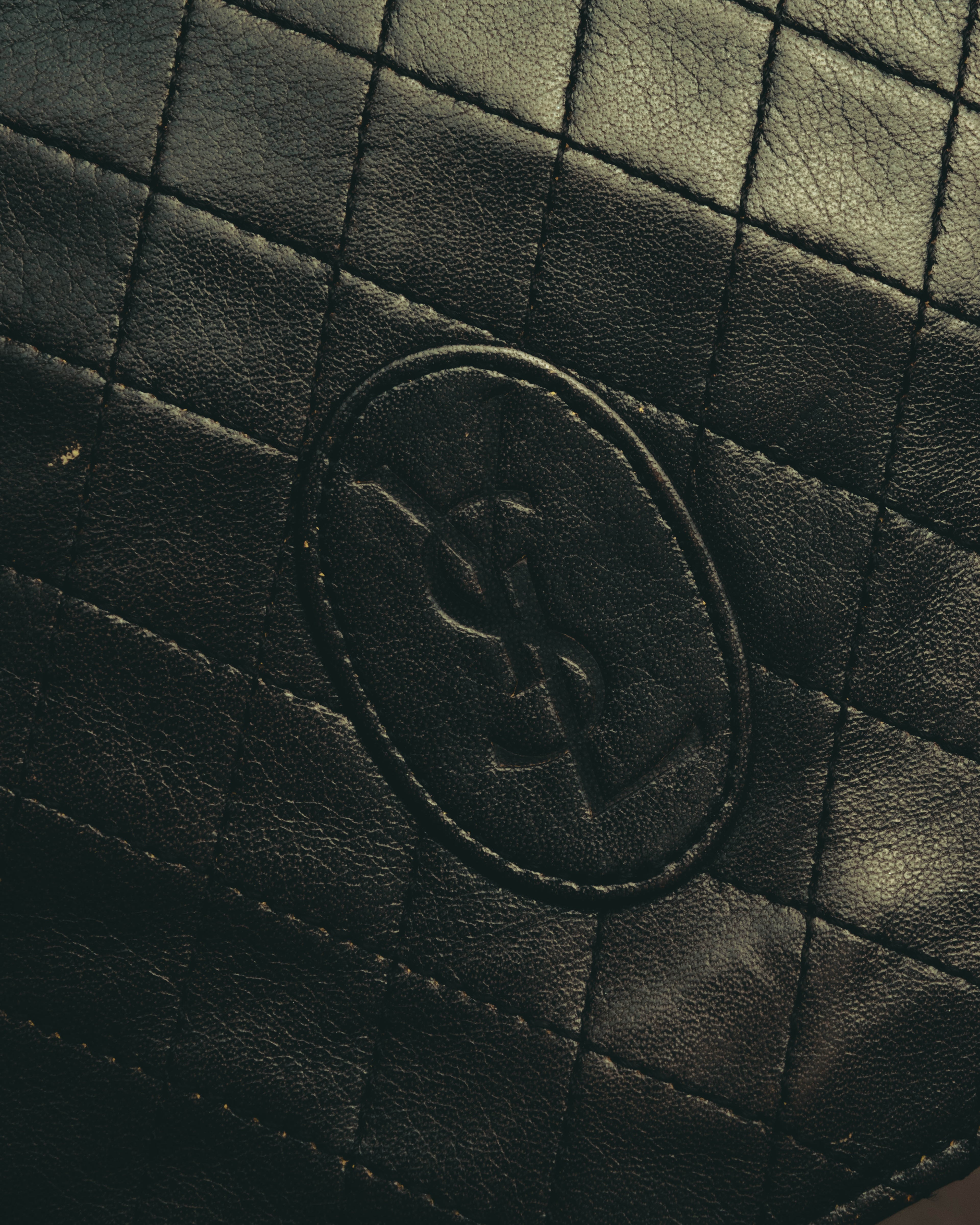 "Yves Saint Laurent" 80's-90's Quilted leather shoulder bag