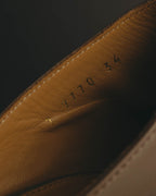 "Sergio Rossi" 10's Minimal leather mule sandals