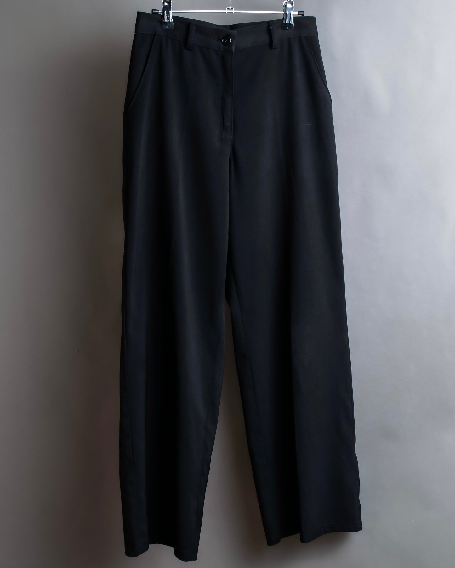 "Vintage rounded tapered silhouette slacks"