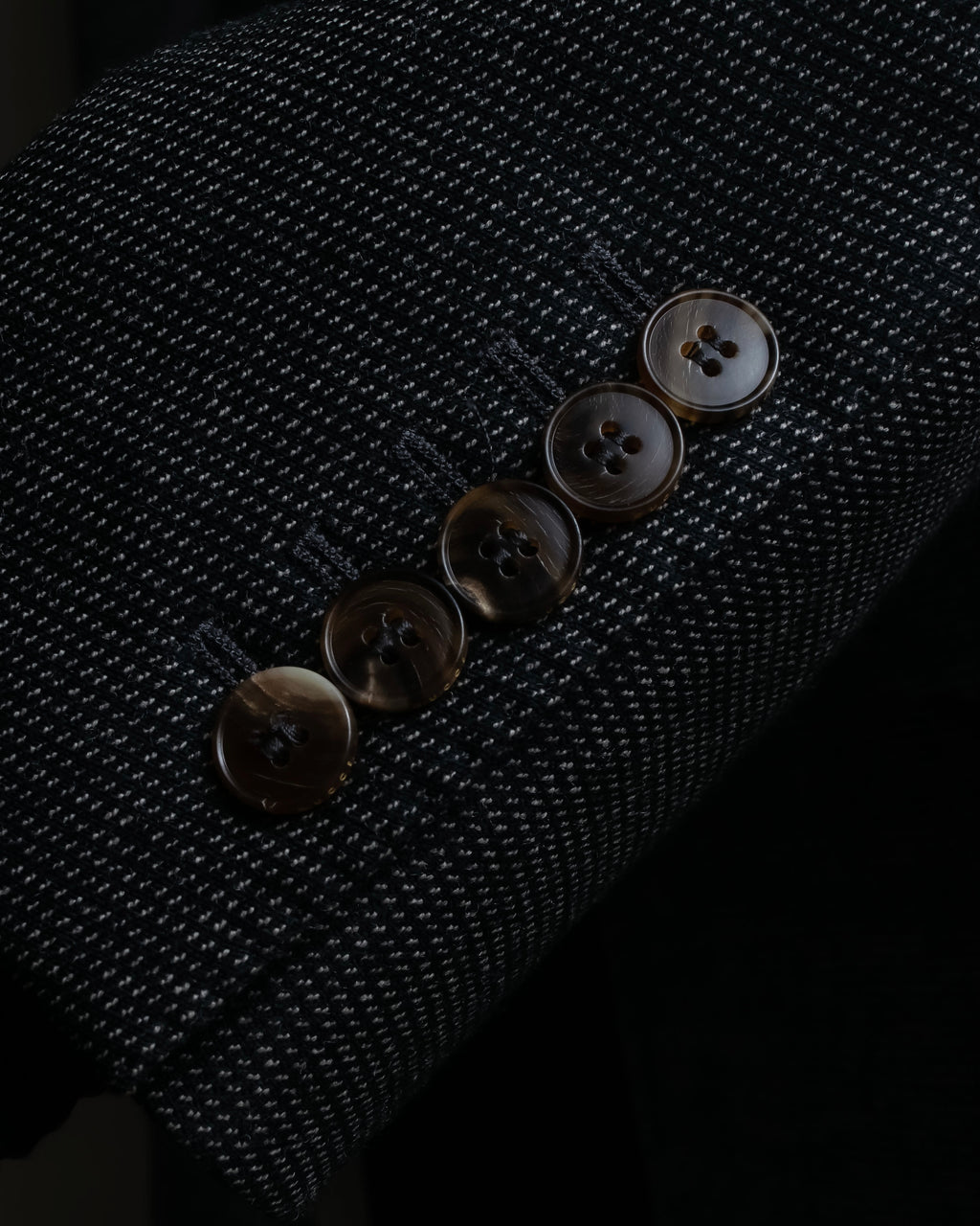 "GUCCI" 90's Tom Ford period bird eye weave set up