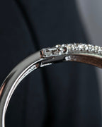 "Christian Dior" Crystal studded bangle