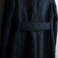 "MIU MIU" dimensional woven stand up collar coat