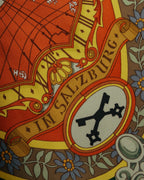 "Hermès" 90's-00's Classic printed silk scarf