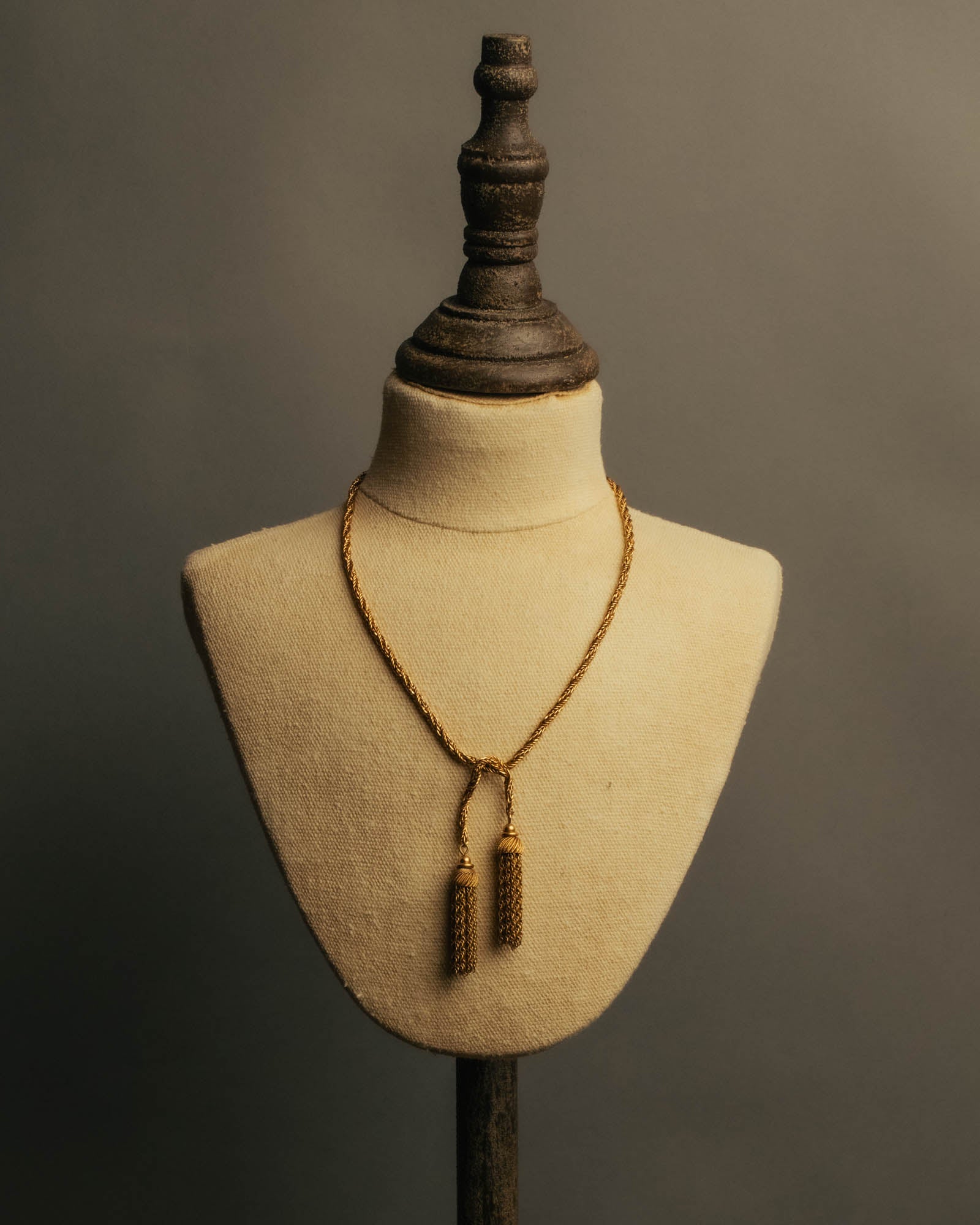 -SPECIAL- “Christian Dior“ 70’s-80’s Tassel rope chain necklace